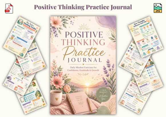 Download Positive Thinking Practice Journal - Journal Collection