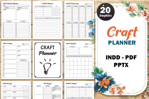 Download Craft Project Planner, Crafters Journal - Journal Collection