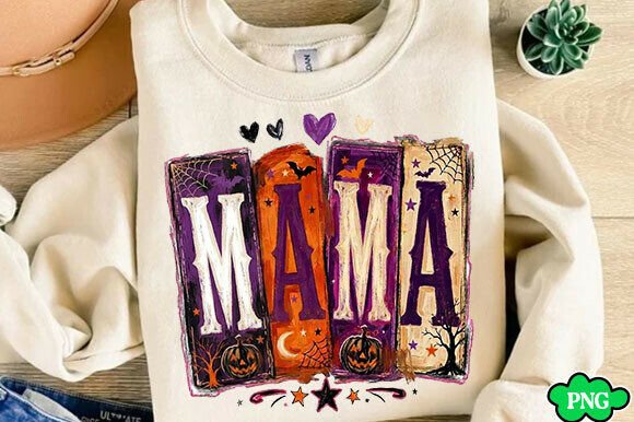 Download Mama Halloween PNG, Spooky Sublimation - Mama Collection