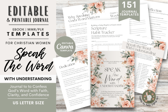 Download Speak the Word Devotional Journal Canva - Journal Collection