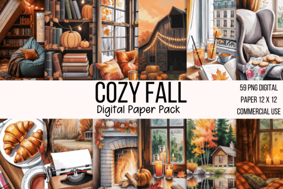 Download Cozy Fall Junk Journal Kit - Journal Collection