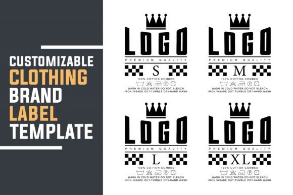 Download Customizable Clothing Brand Label Set - Premium Resources