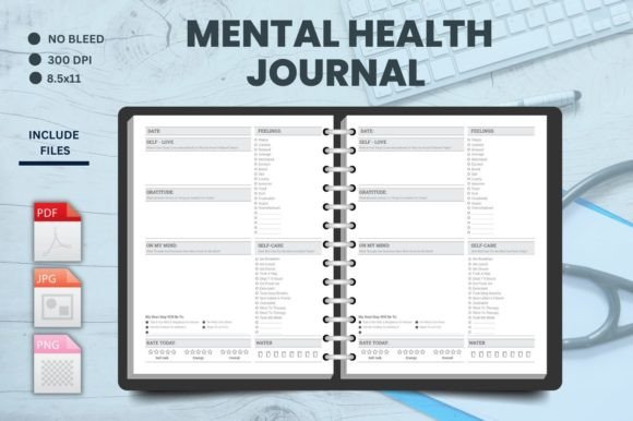 Download Mental Health Journal – KDP Interior - Journal Collection