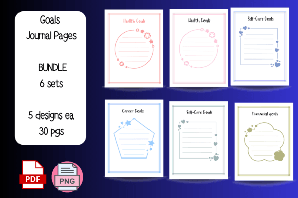 Download Printable Journal Pages Goals PDF PNGS7. - Journal Collection