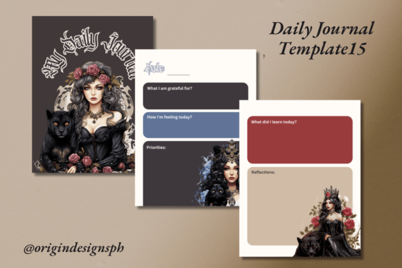 Download Canva Daily Journal Template15 - Journal Collection