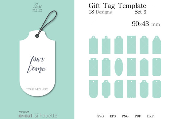 Download 18 Gift Tag Templates Set - Tag templates Collection