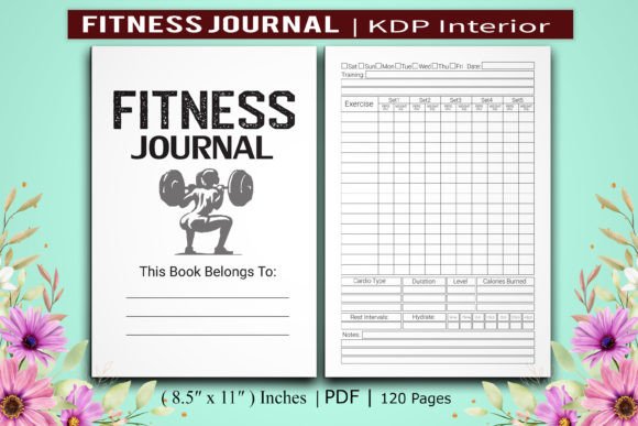 Download Fitness Journal Workout Log Book - Journal Collection