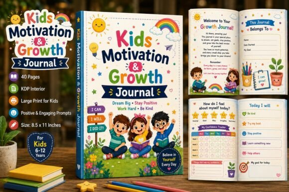Download Kids Motivation &amp; Growth Journal - Journal Collection