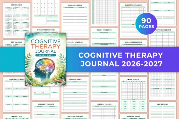 Download Cognitive Therapy Journal 2026-2027 KDP - Journal Collection