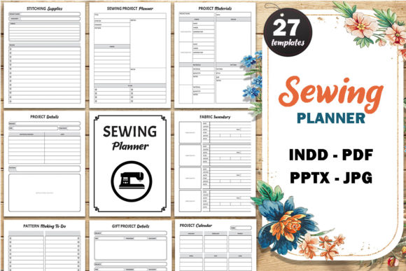Download Sewing Planner, Fabric Craft  Journal - Journal Collection
