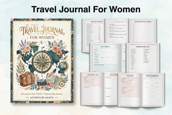 Download Travel Journal for Women - Journal Collection