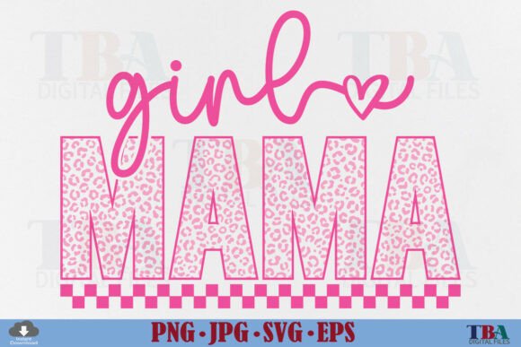 Download Girl Mama SVG, Leopard Mom Mother's Day - Mama Collection