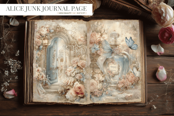 Download Alice in Wonderland Vintage Junk Journal - Journal Collection