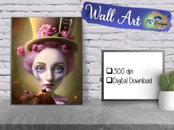 Download Alice in Wonderland Mad Hatter Wall Art - Mad hatter Collection