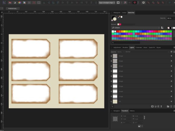 Download Tag Templates &amp; Smudged-Edges Overlay - Tag templates Collection