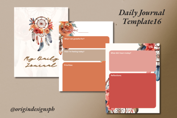 Download Canva Daily Journal Template16 - Journal Collection