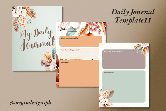 Download Canva Daily Journal Template11 - Journal Collection