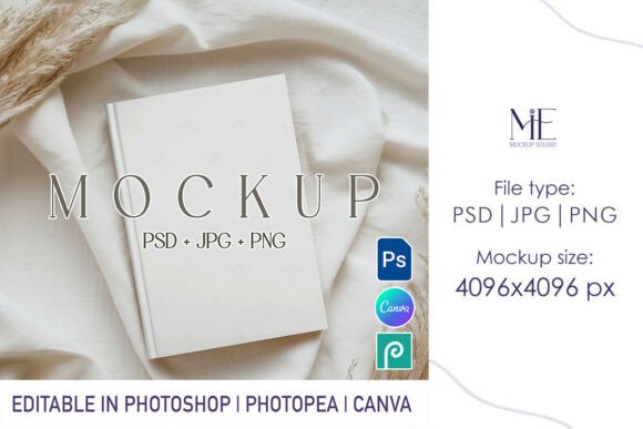 Download Boho Hardcover Journal Mockup A5 Notebo - Journal Collection