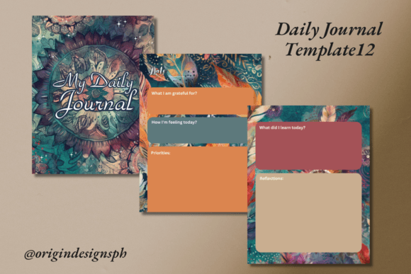 Download Canva Daily Journal Template12 - Journal Collection