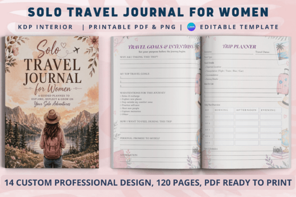 Download Solo Travel Journal for Women - Journal Collection
