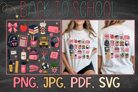 Download Back to School Croquette Teacher Maxxing - Premium Bundle