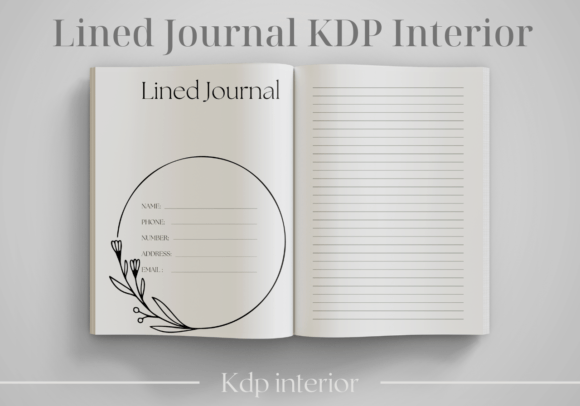 Download Lined Journal KDP Interior - Journal Collection
