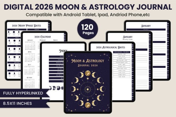 Download 2026 Digital Moon &amp; Astrology Journal - Journal Collection