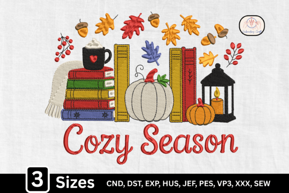Download Autumn Books Pumpkin Cozy Season - Sea Collection