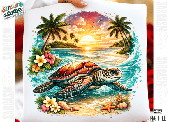 Download Sea Turtle Png, Summer Png, Beach Png - Sea Collection