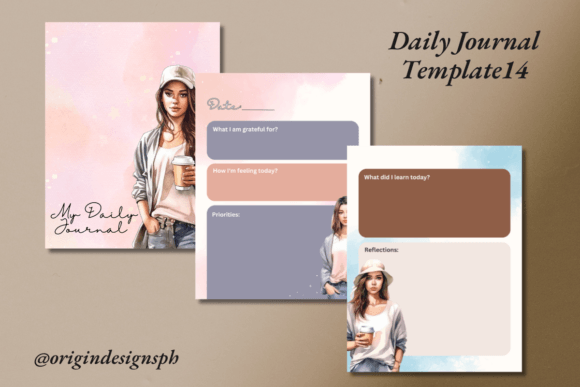 Download Canva Daily Journal Template14 - Journal Collection