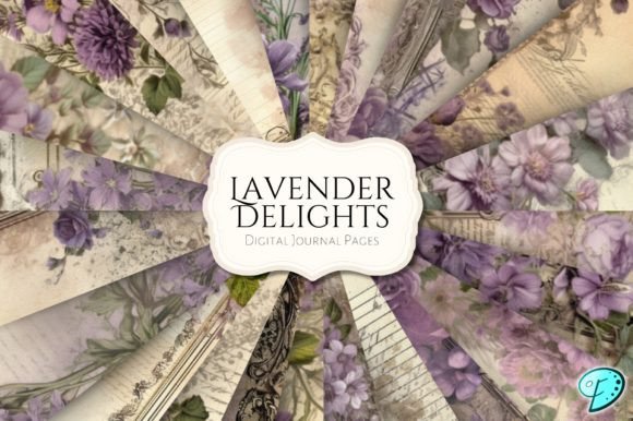 Download Lavender Delight Printable Journal Pages - Journal Collection