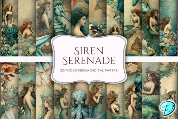Download Siren Serenade Printable Journal Pages - Journal Collection