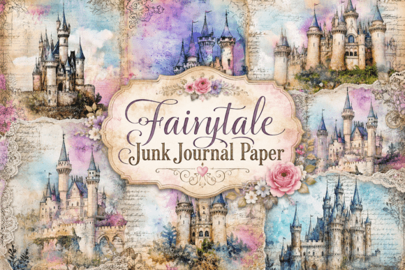 Download Fairytale Junk Journal Paper - Journal Collection