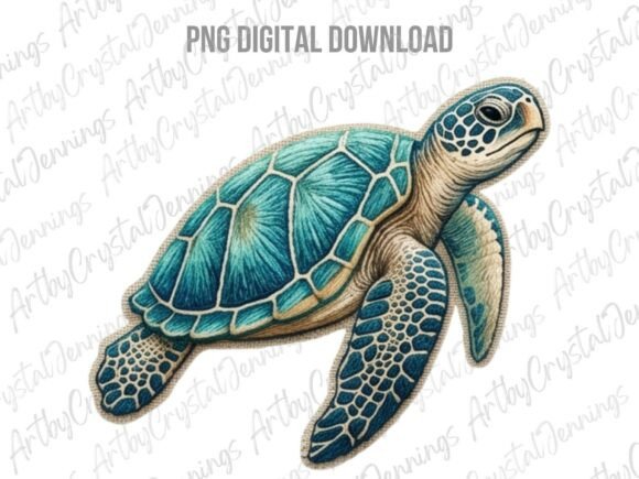 Download Watercolor Sea Turtle Clipart PNG - Sea Collection